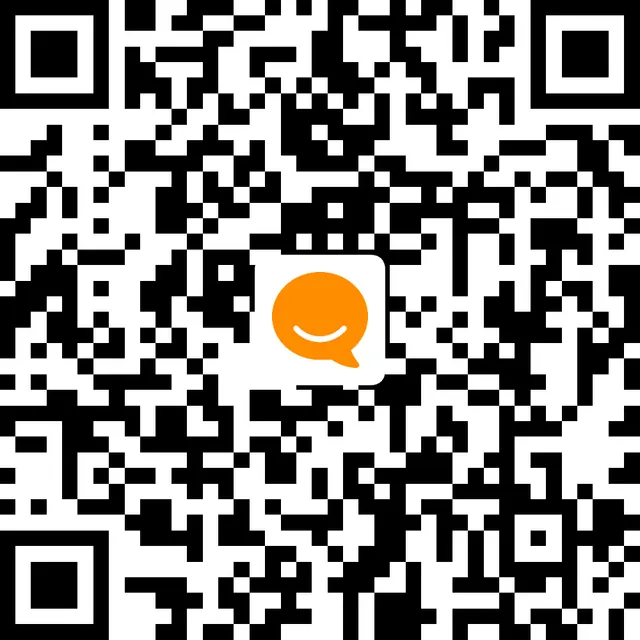 QR-code om de Chamate-app te downloaden